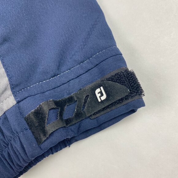 Footjoy FJ Mens Golf Jacket Blue and Gray Size Large - Flaw - Picture 6 of 16